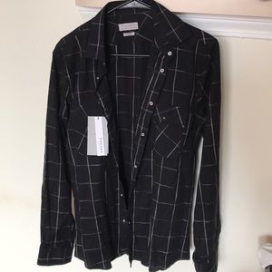 Zara Men’s button down dress shirt slim fit